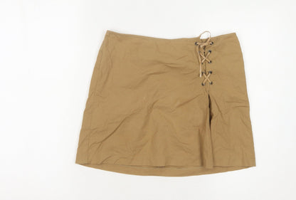 Womens UK Size 14 United Colors of Benetton Mini  Skirt
