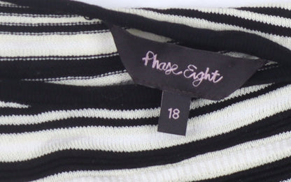 Womens UK Size 18 Phase Eight Black Pullover Jumper