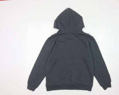 Majestic Athletic Men's Grey Pullover Hoodie, Size 28
