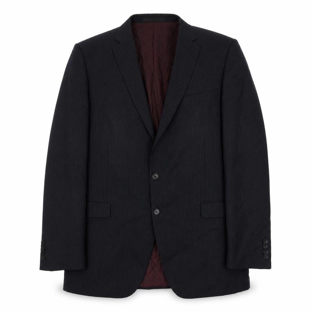 Marks and Spencer Men's Navy Pinstripe Blazer 46 L