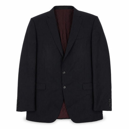 Marks and Spencer Men's Navy Pinstripe Blazer 46 L
