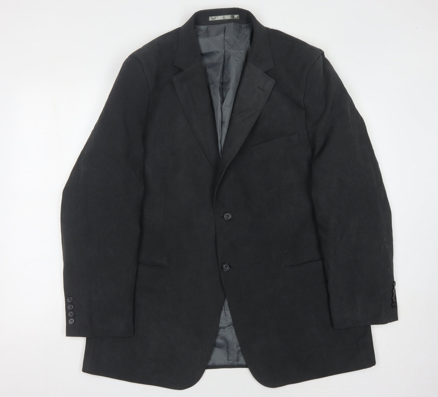 Mens UK Size 44 The Savile Row Company Regular Black Suit Jacket