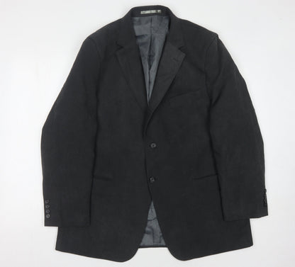 Mens UK Size 44 The Savile Row Company Regular Black Suit Jacket