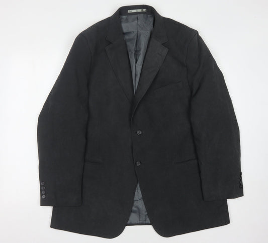 Mens UK Size 44 The Savile Row Company Regular Black Suit Jacket
