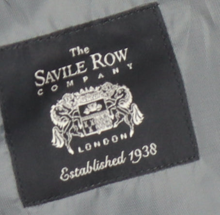 Mens UK Size 44 The Savile Row Company Regular Black Suit Jacket