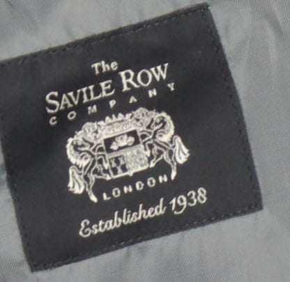 Mens UK Size 44 The Savile Row Company Regular Black Suit Jacket