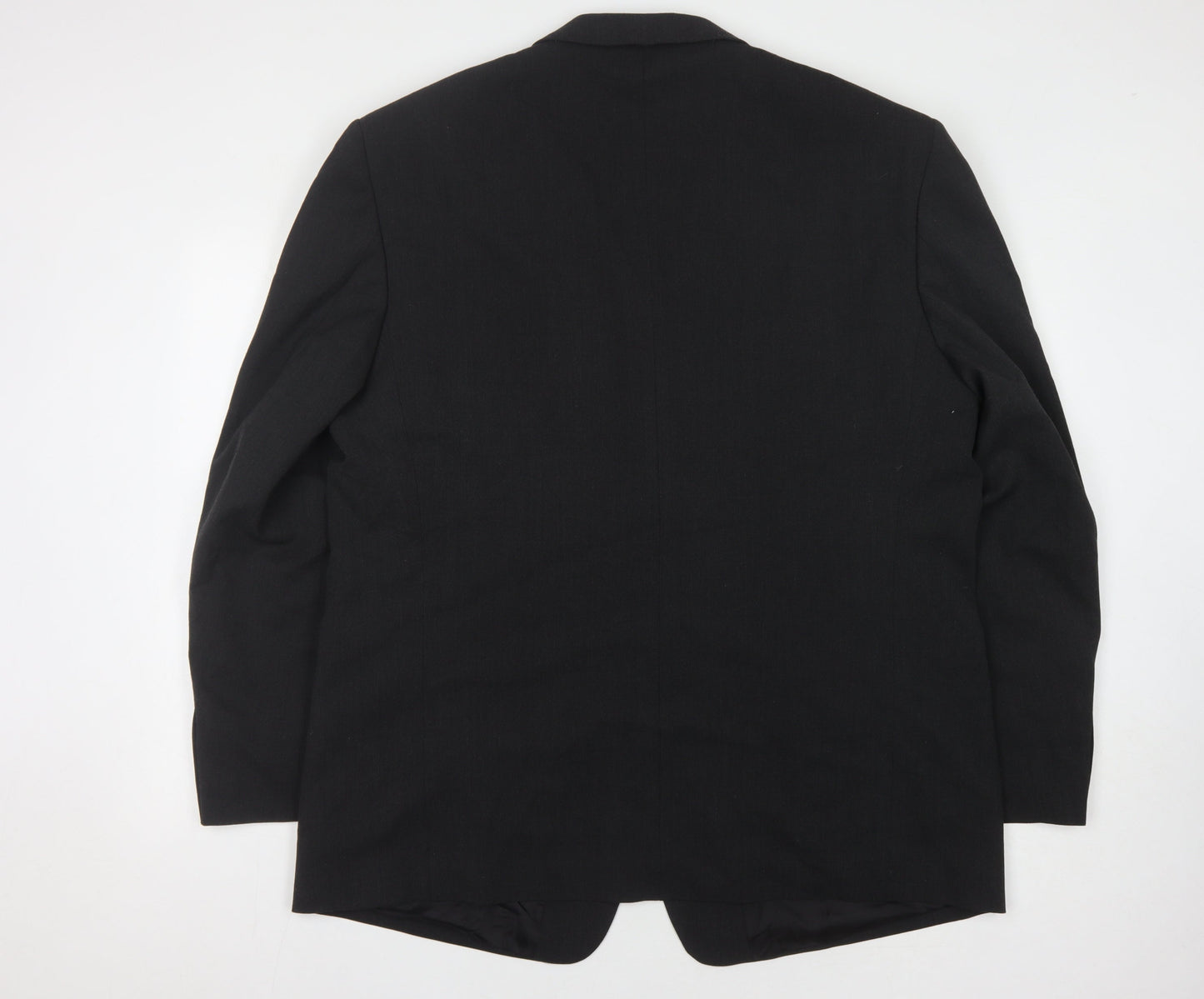 Mens UK Size 46 C&A Regular Black Suit Jacket