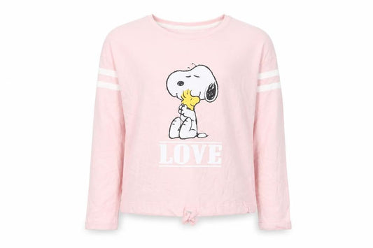 Marks and Spencer Girls' Pink Peanuts Sweatshirt 11-12 Years