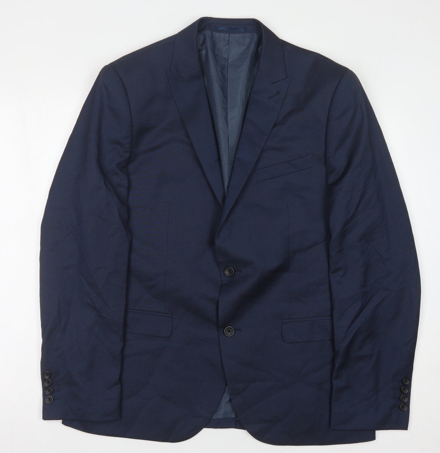 Mens UK Size 44 NEXT Regular Blue Suit Jacket