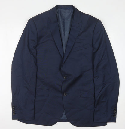 Mens UK Size 44 NEXT Regular Blue Suit Jacket