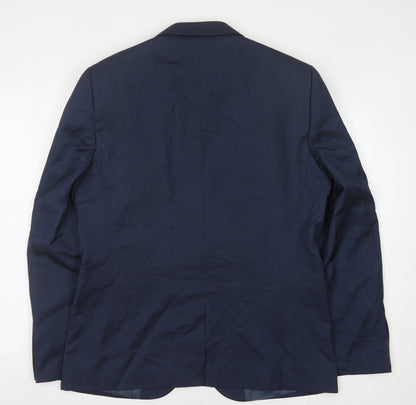Mens UK Size 44 NEXT Regular Blue Suit Jacket