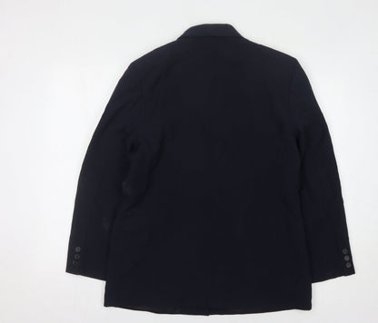 Choise by Danwear Women's Black Wool Suit Jacket Size 14