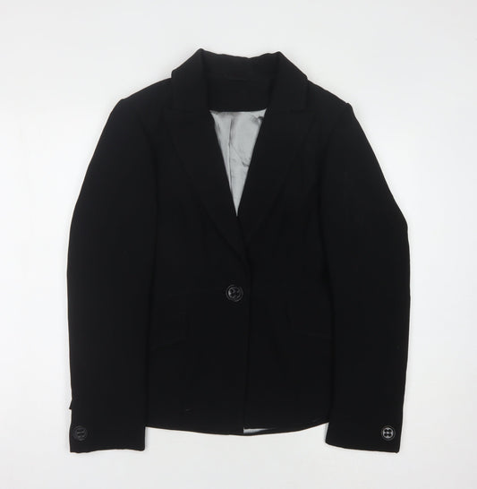 Principles Women's Black Blazer Size 12 Regular