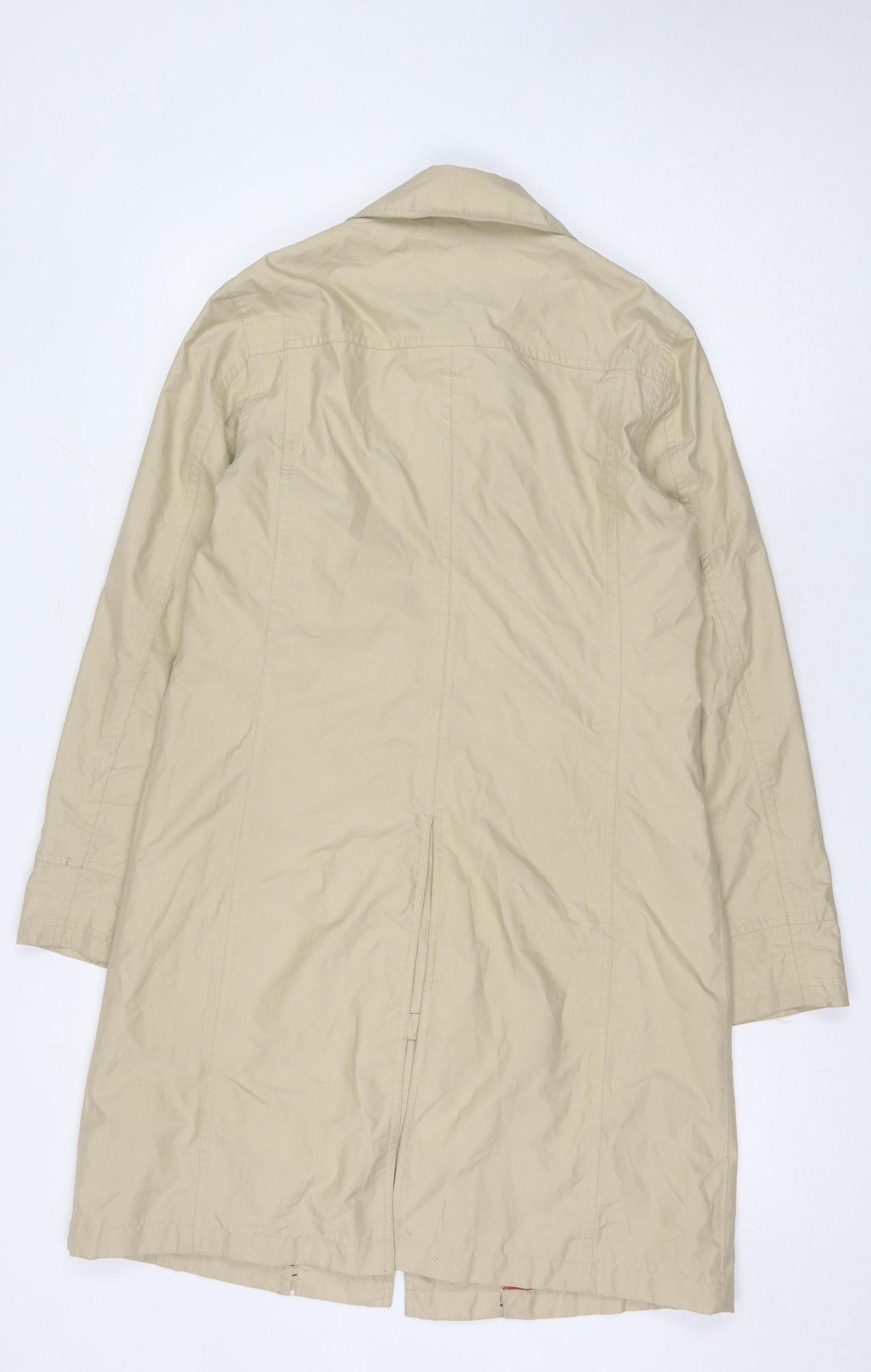 Womens UK Size S Lands' End Beige Basic Jacket