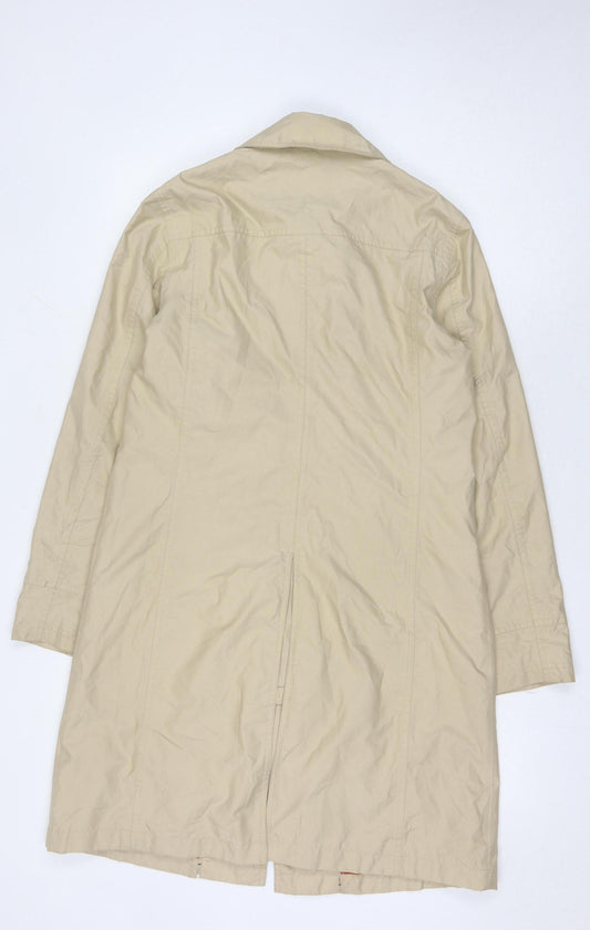 Womens UK Size S Lands' End Beige Basic Jacket