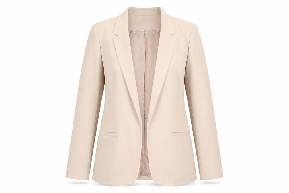 Womens UK Size 10 H&M Regular Beige Blazer