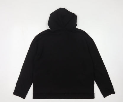 Stradivarius Women's Black Pullover Hoodie, Size S