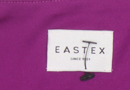 Womens UK Size 20 Eastex Purple  Blouse