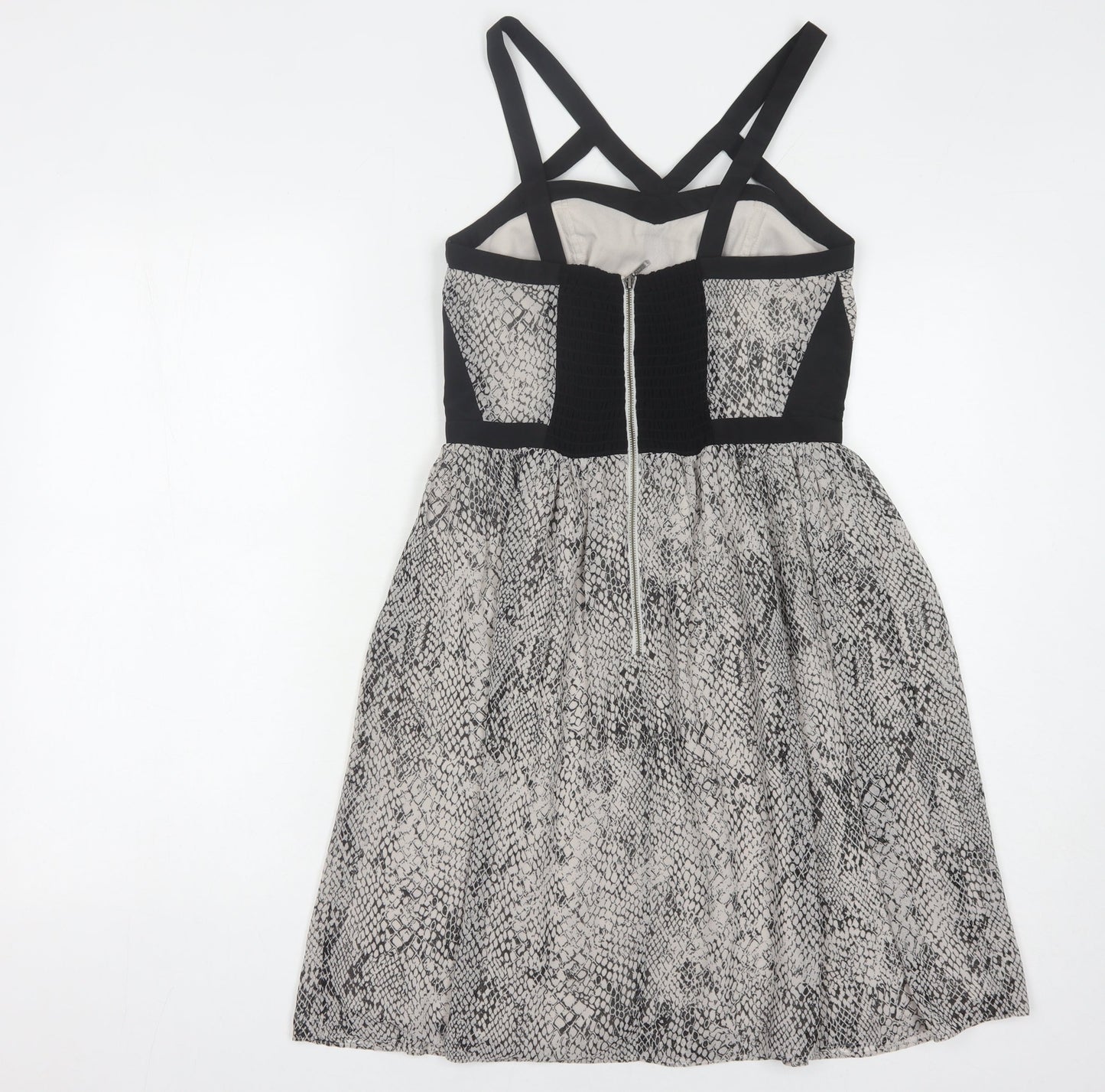 Coast Women's Multicoloured Fit & Flare Dress Size 6