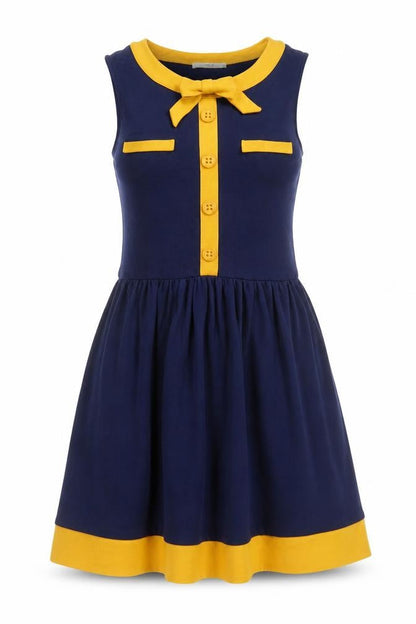 Oasis Women's Blue Sleeveless Dress XS