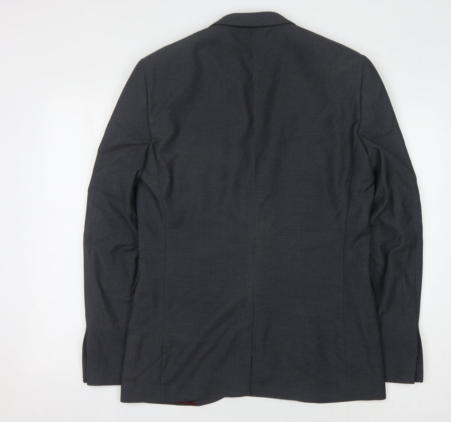 Next Men's Grey Suit Jacket, 38 Long, Formal