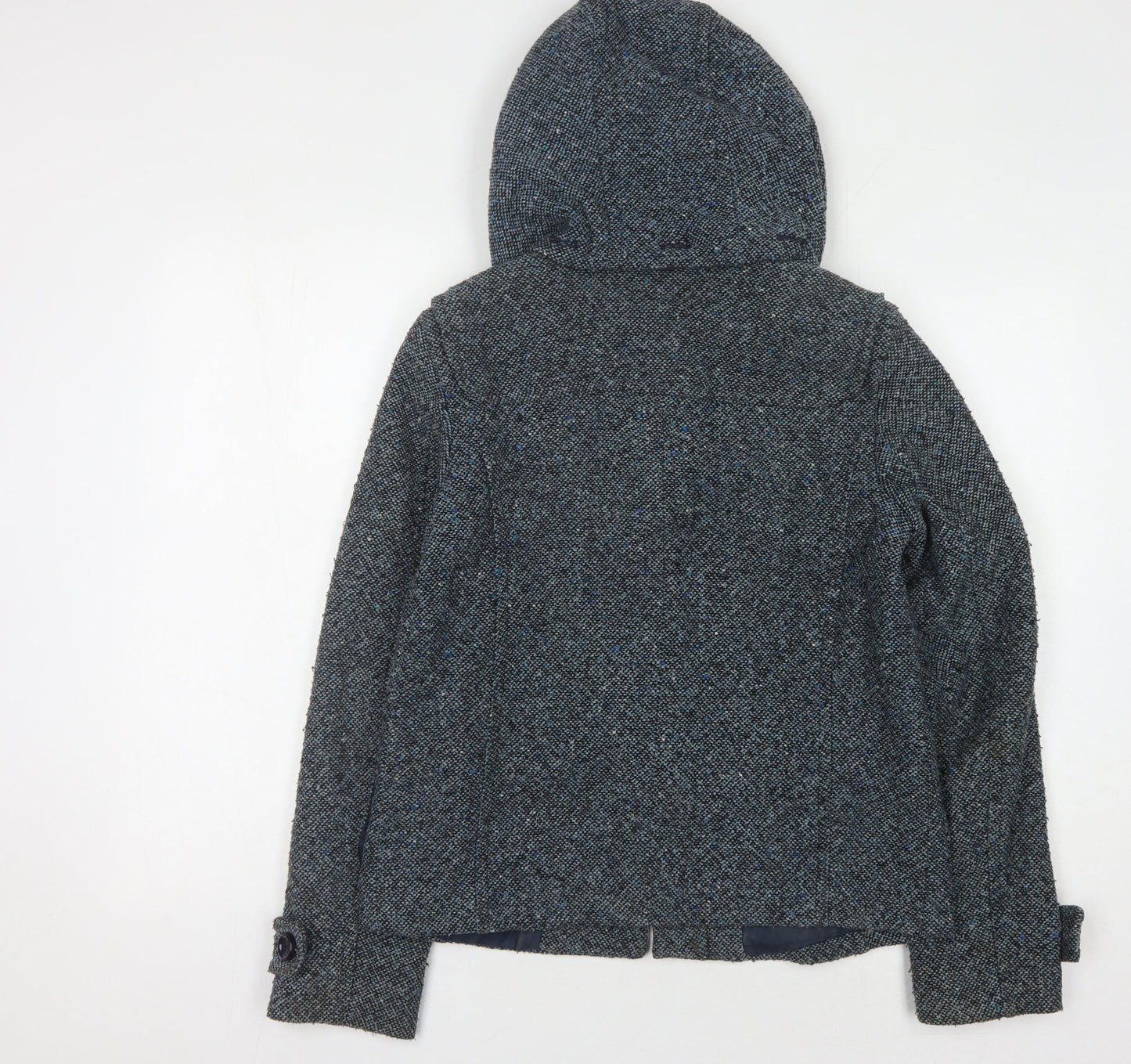 trf collections Women's Grey Hooded Jacket S