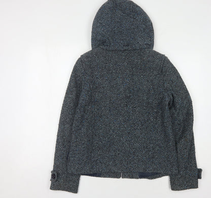 trf collections Women's Grey Hooded Jacket S