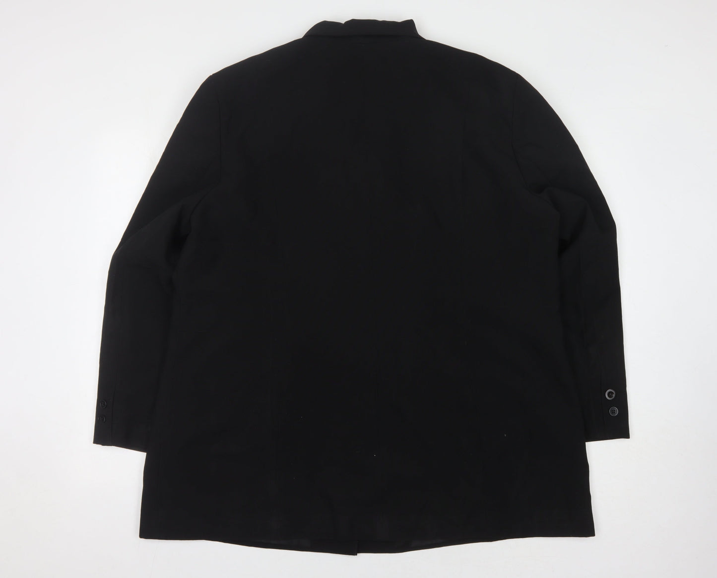 Bonmarché Women's Plus Size Black Long Blazer