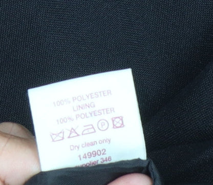 Bonmarché Women's Plus Size Black Long Blazer