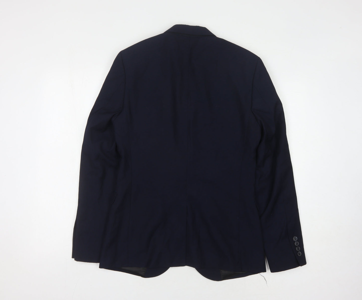 Topman Men's Blue Slim Blazer 36R