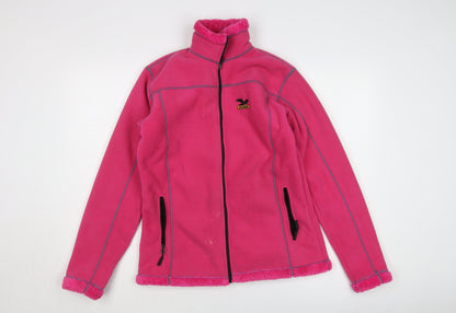 Salewa Women's Pink Fleece Jacket XL Casual Outdoor