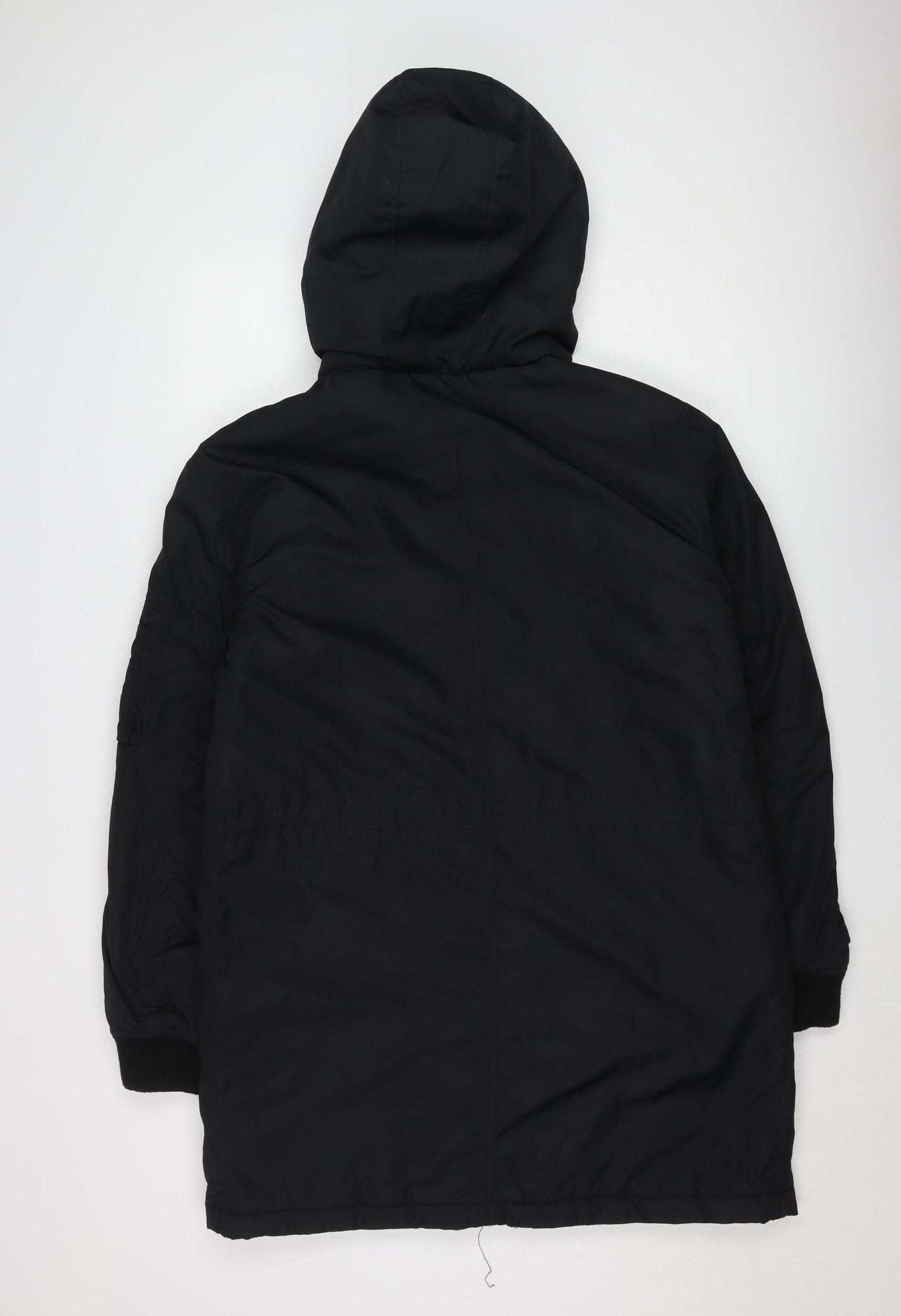 Musium Dft Women's Black Long Jacket Size 22
