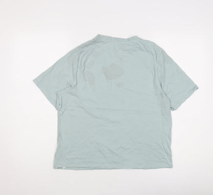 Womens UK Size 12-14 Star Wars Blue  T-Shirt