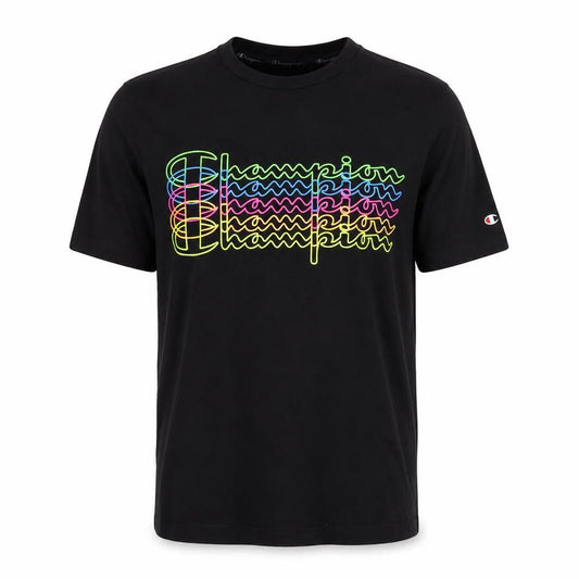 Mens UK Size M Champion Black  T-Shirt