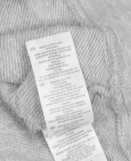 Hobbs Women's Grey Star Pullover Sweatshirt M