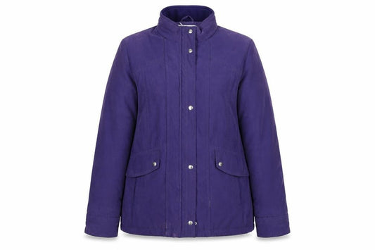 EWM Women's Purple Mid-Length Jacket Size 12