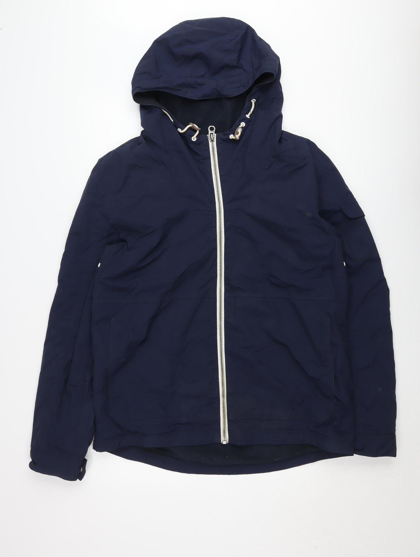 Mens UK Size L NEXT Blue Windbreaker Coat