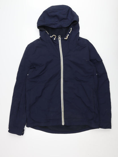 Mens UK Size L NEXT Blue Windbreaker Coat