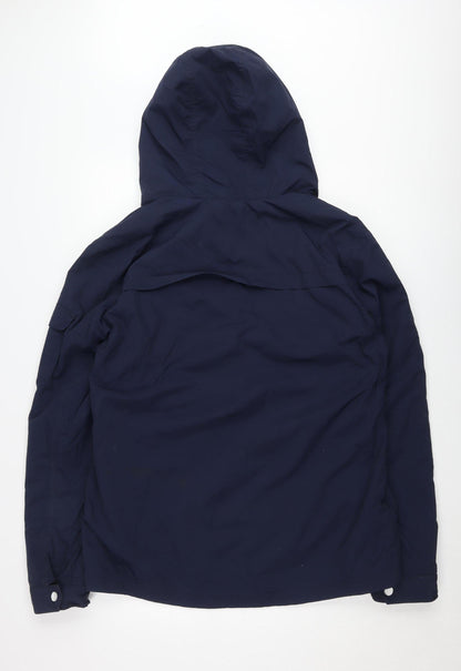 Mens UK Size L NEXT Blue Windbreaker Coat