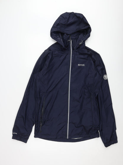 Mens UK Size S Regatta Blue Windbreaker Coat
