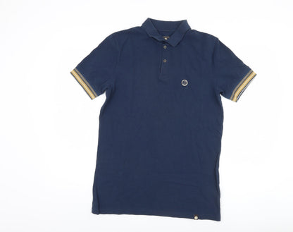 Pretty Green Men's Blue Polo Shirt S - Casual Classic
