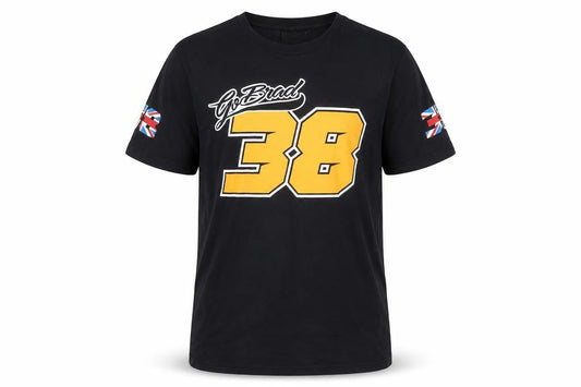 Top Racers Men's Black Logo T-Shirt M