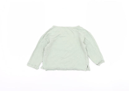 Rose & Wilde Girls Green Embroidered T-Shirt 4 Years