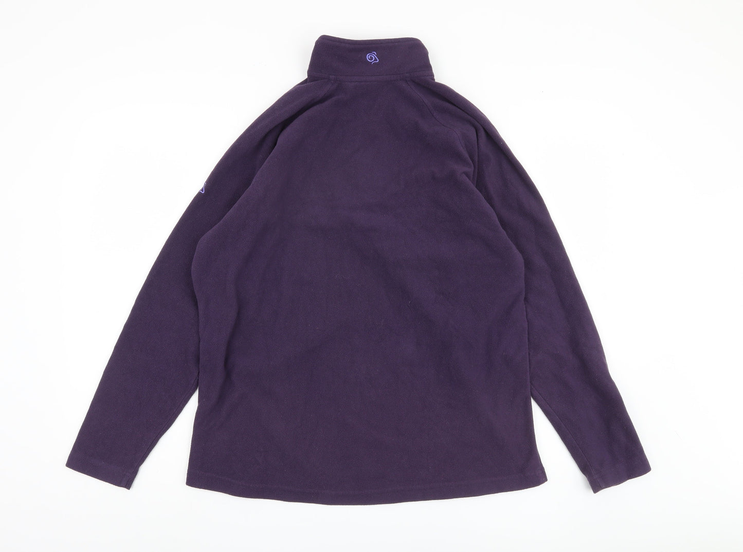 Craghoppers Unisex Purple Pullover Fleece Sweatshirt Size 8