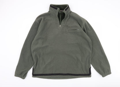 Mens UK Size XL Petroleum Green Pullover