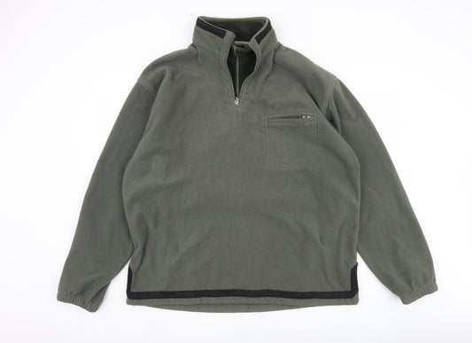 Mens UK Size XL Petroleum Green Pullover