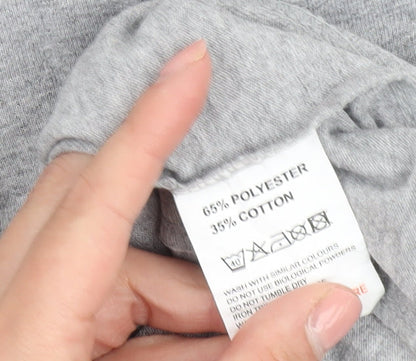 Slazenger Men's Grey Sleeveless T-Shirt - Small, Regular Fit