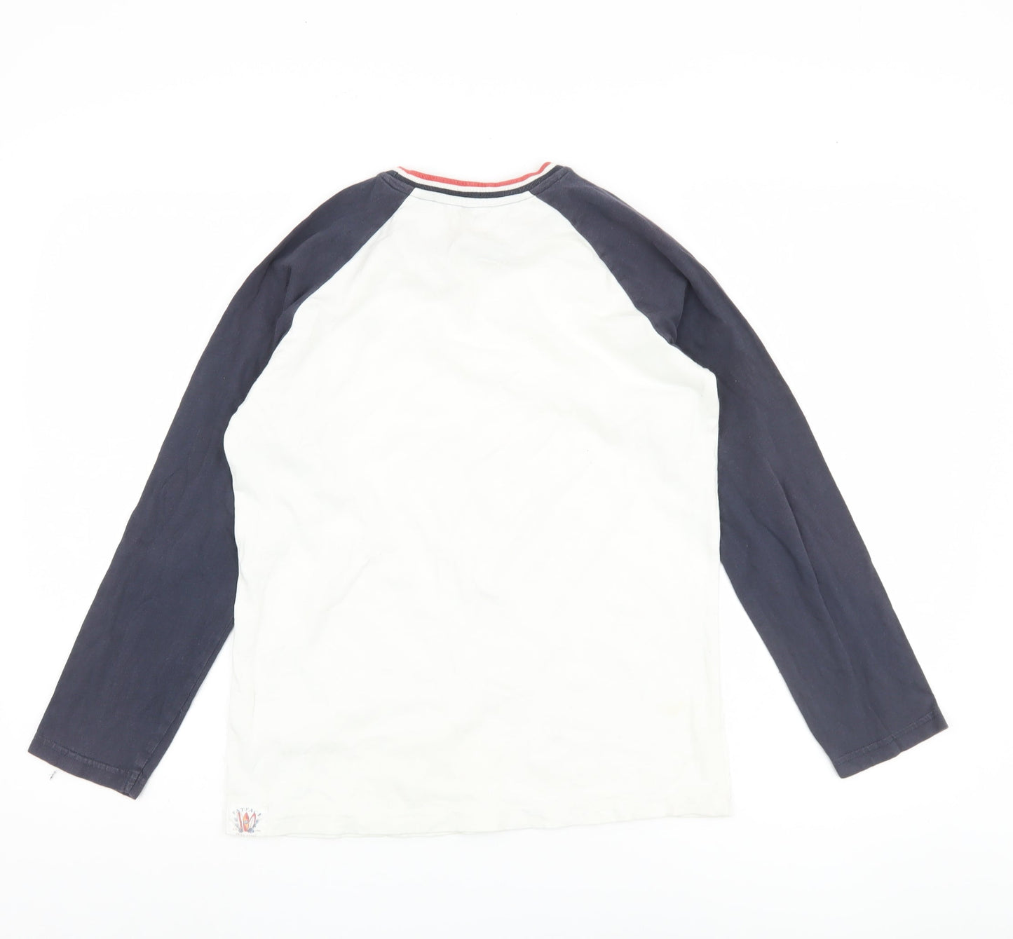 Fat Face Boys Multicoloured Crew Neck Long Sleeve T-Shirt 12-13Y