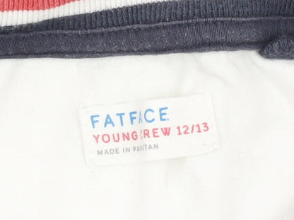 Fat Face Boys Multicoloured Crew Neck Long Sleeve T-Shirt 12-13Y
