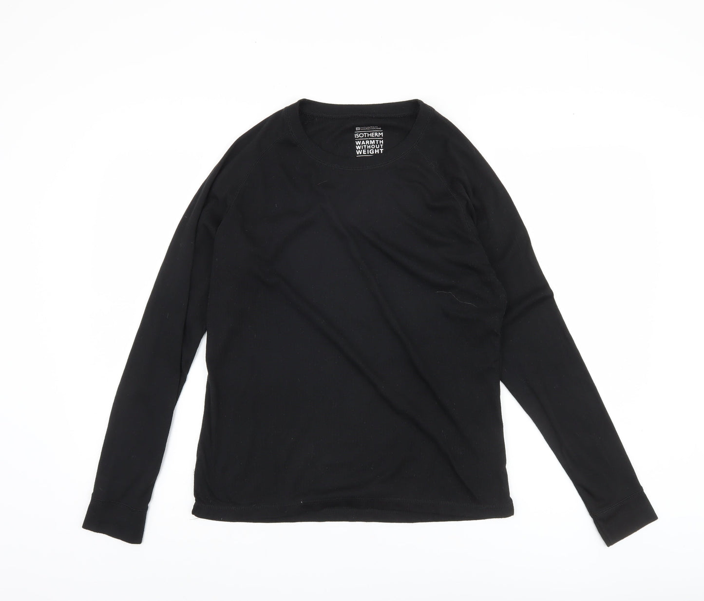 Mountain Warehouse Women's Black Long Sleeve Top - Size 16